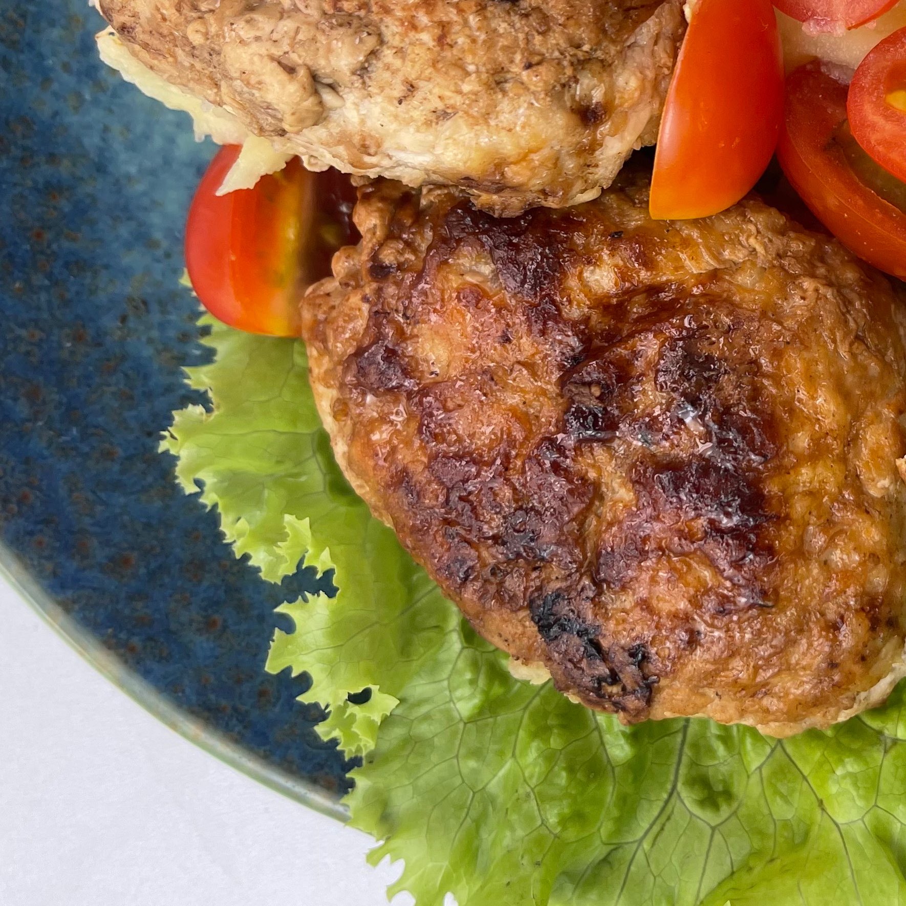 Homemade cutlets with mashed potatoes or buckwheat — In House Cafe Bar, Phuket