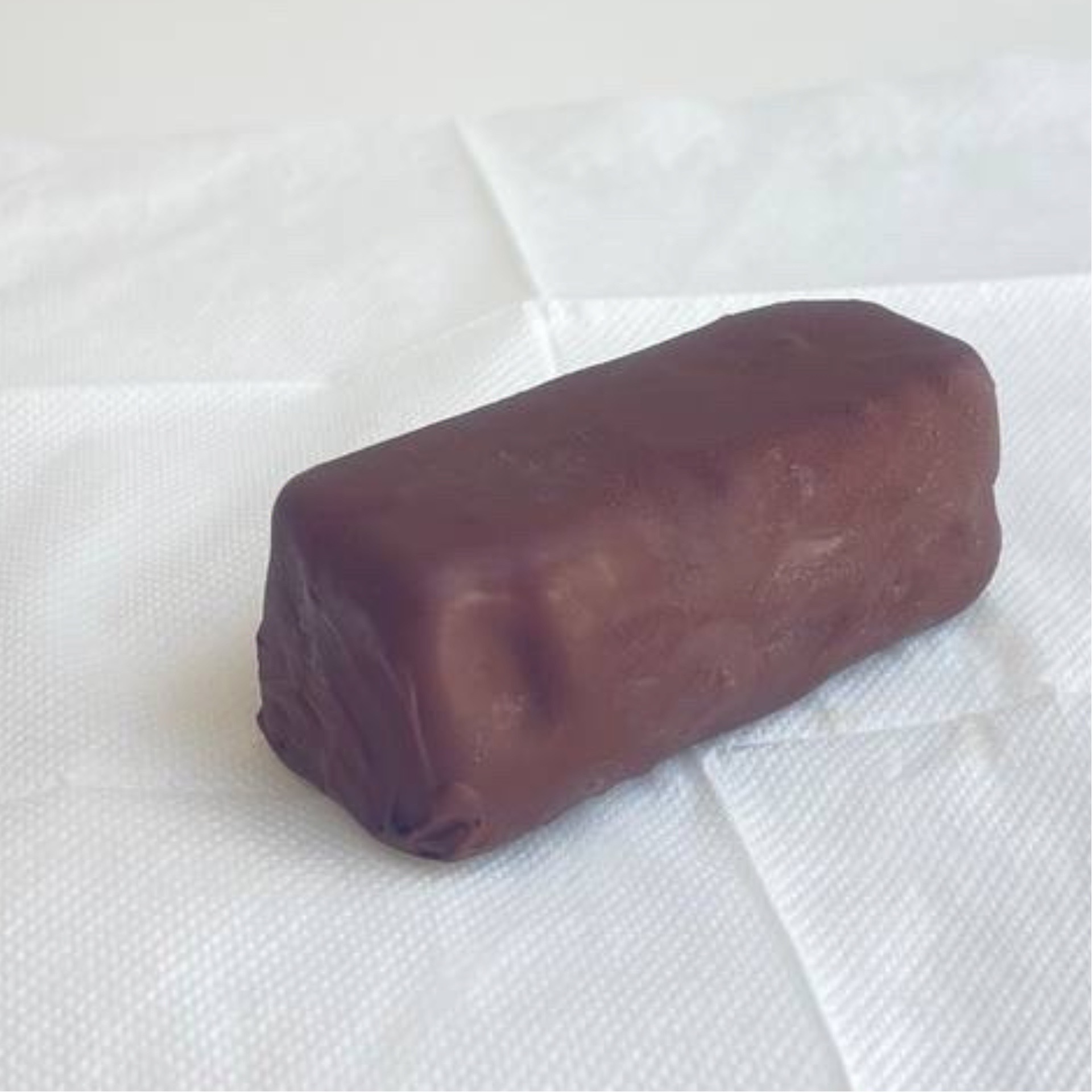 Chocolate-glazed cottage cheese bar (syrok) — In House Cafe Bar, Phuket